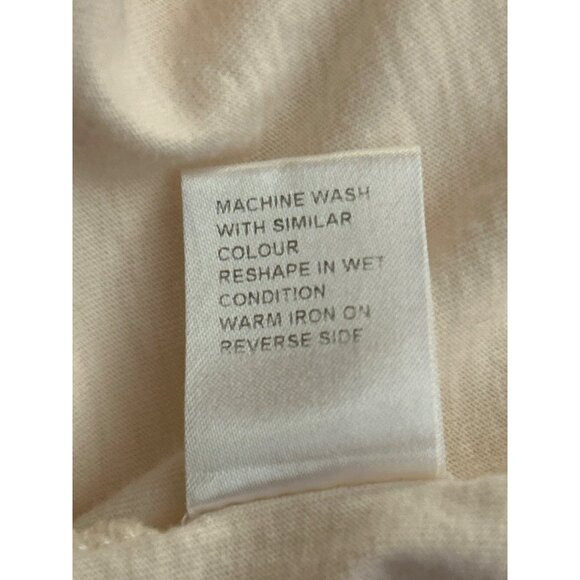 Day Birger et Mikkelsen Cream Long-Sleeve Button-Down Embroidered Top Medium - Picture 7 of 8